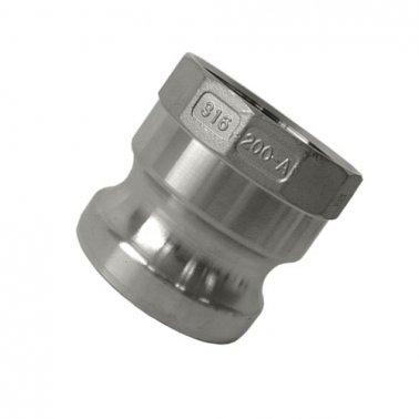 CAMLOCK 40MM (1 1/2") BSP STAINLESS STEEL TYPE A