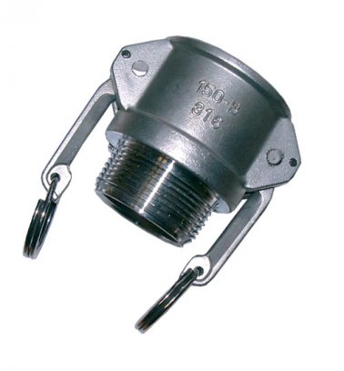 CAMLOCK 80MM (3") NPT STAINLESS STEEL TYPE B